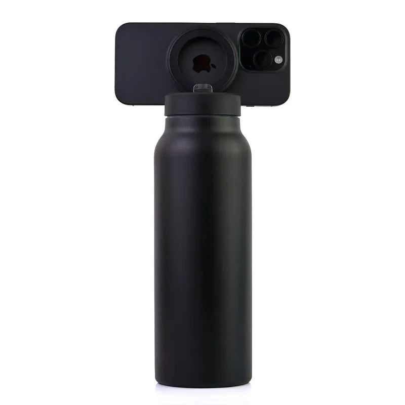 Botella magnetica para celular